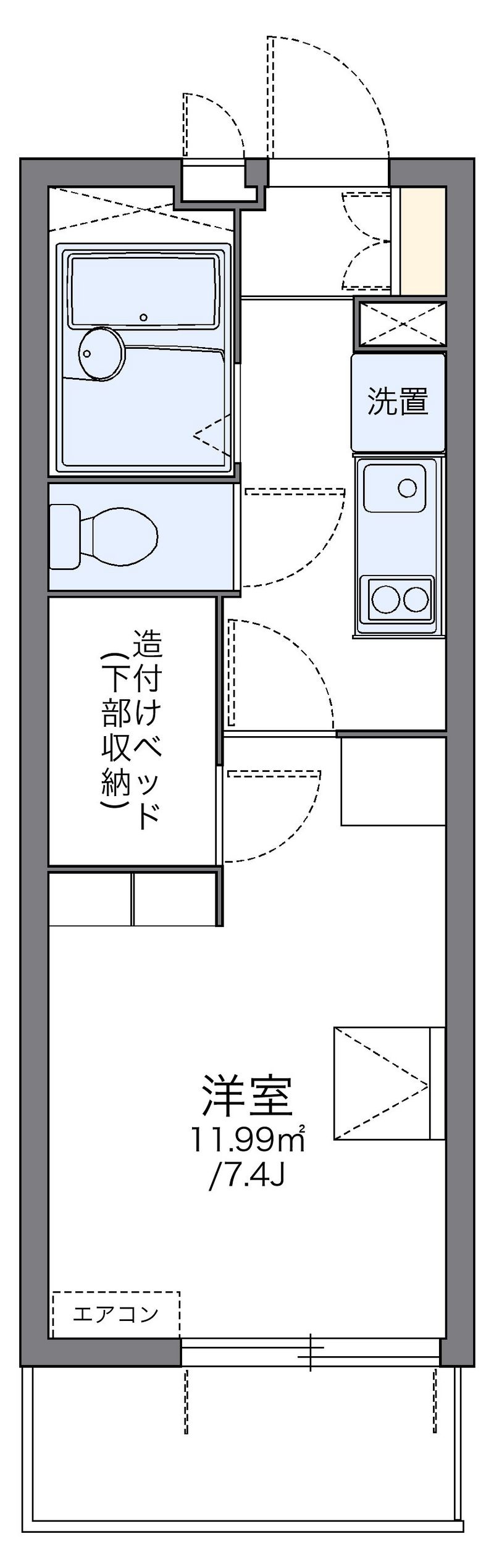 leopalace K&H Floor plan