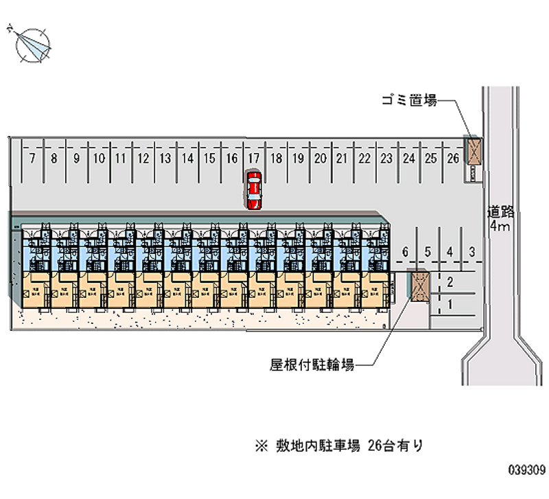 39309 Monthly parking lot