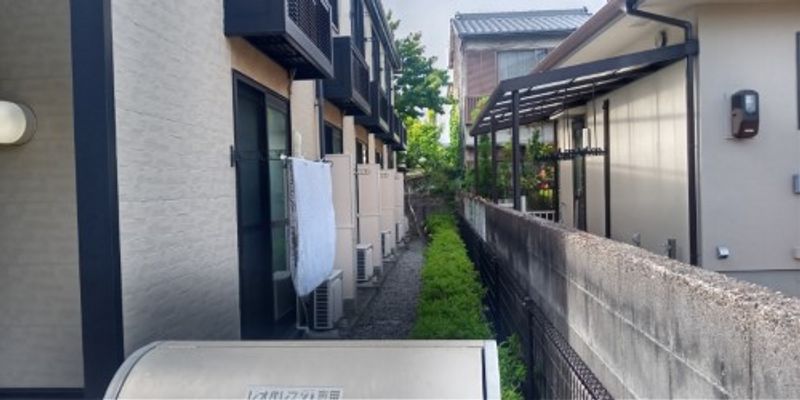 レオパレスタマルソネット バルコニー