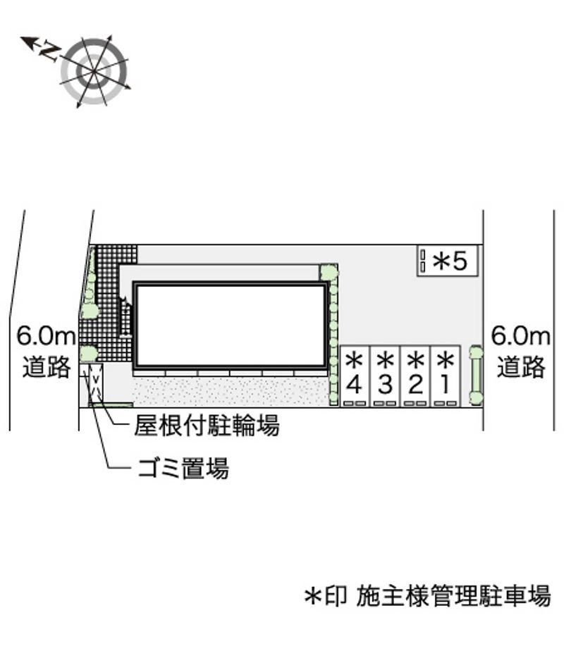 レオパレス七国レオン 配置図