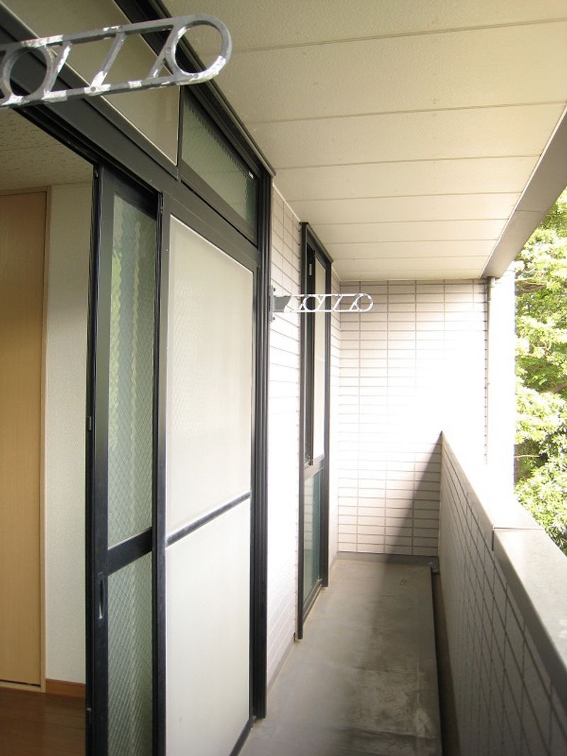 レオパレスクレストＣ バルコニー