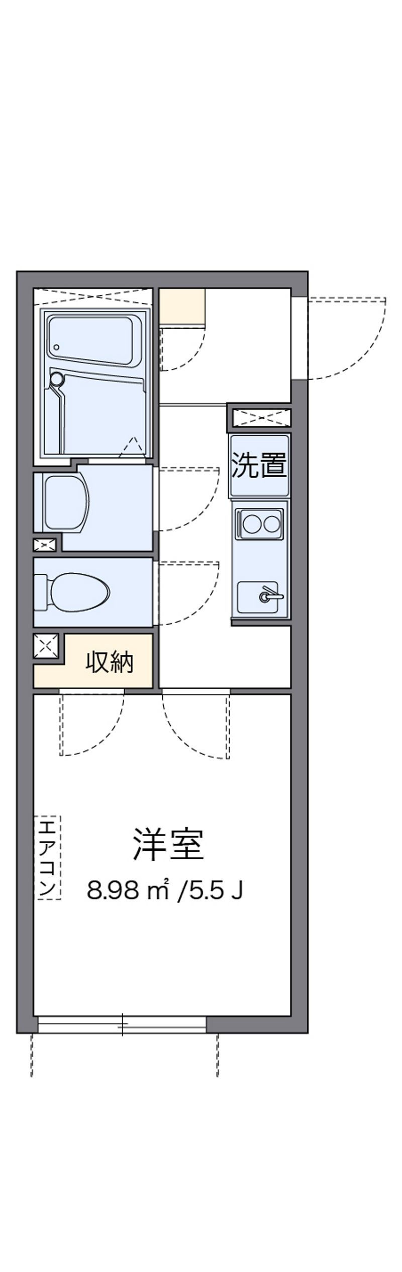 クレイノボヌールⅡ 間取図