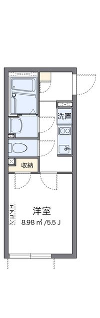 クレイノボヌールⅡ 間取り図