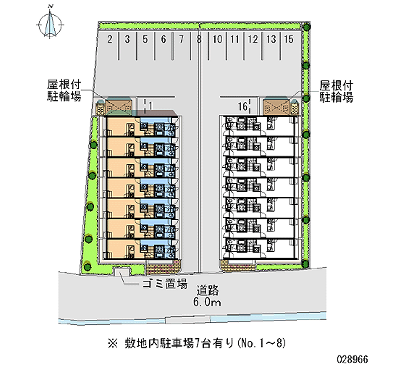 28966 Monthly parking lot