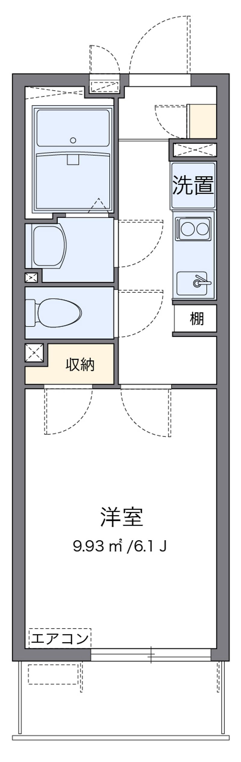 クレイノＴＭＫ 間取図