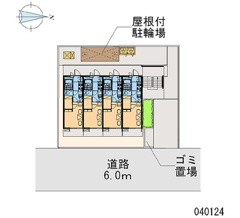 レオパレスＭａｋｅａｒｒｏｗⅡ 区画図