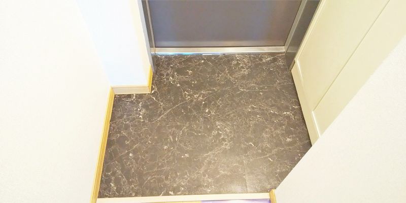 レオパレスラッキー 玄関