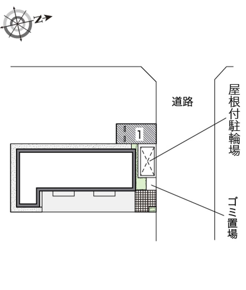 レオネクスト向島 配置図