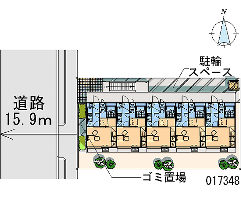 leopalace Minami Denen Dai3 배치도