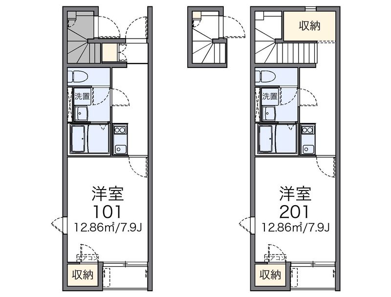 レオネクストフローラ上ノ台 間取図
