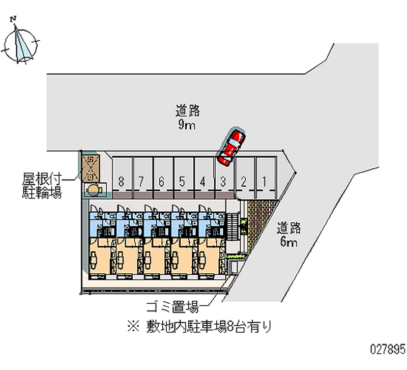 27895月租停車場