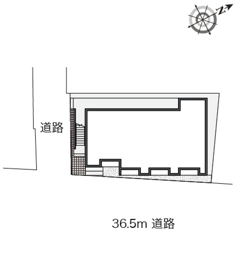 レオネクストヴィラ間坂 配置図