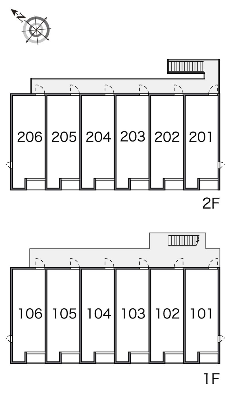 レオネクストベラ　ルーチェ 間取配置図