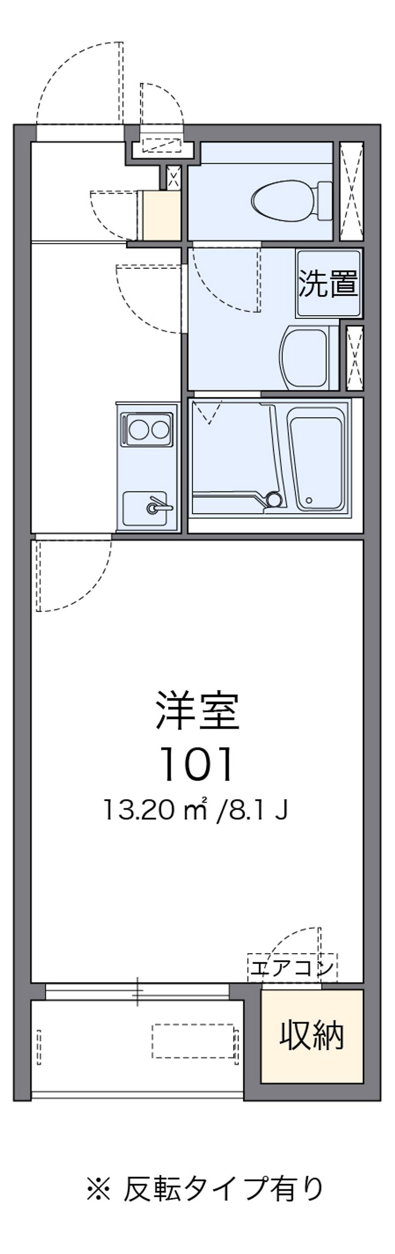 クレイノミューズⅡ 間取図