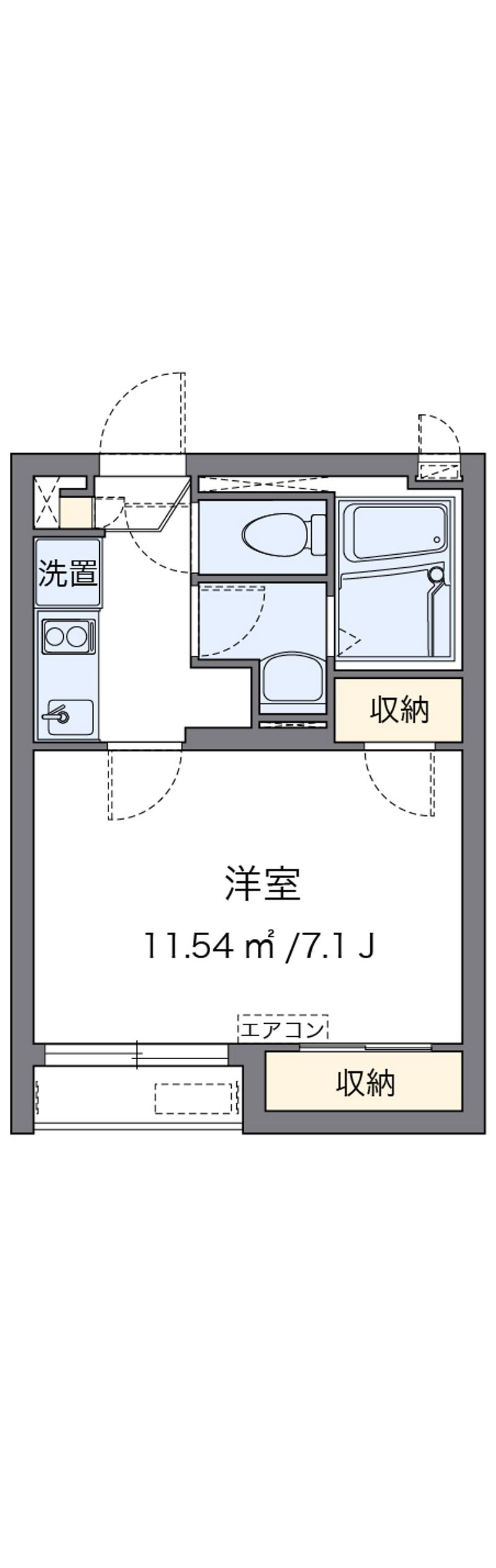 クレイノレーヴ　かえで 間取図
