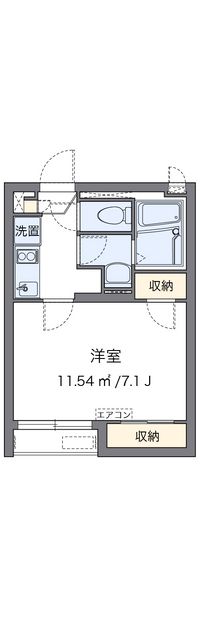 クレイノレーヴ　かえで 間取り図