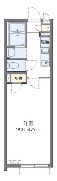 クレイノプラムテラス　粕谷 間取り図