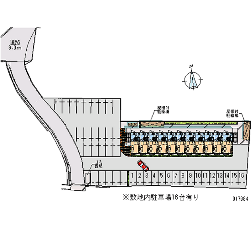 17984 bãi đậu xe hàng tháng