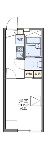 レオパレスエトワール 間取り図
