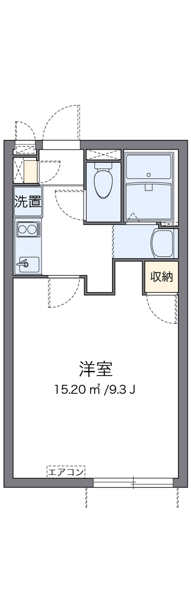 クレイノアビタシオンシグマ 間取図