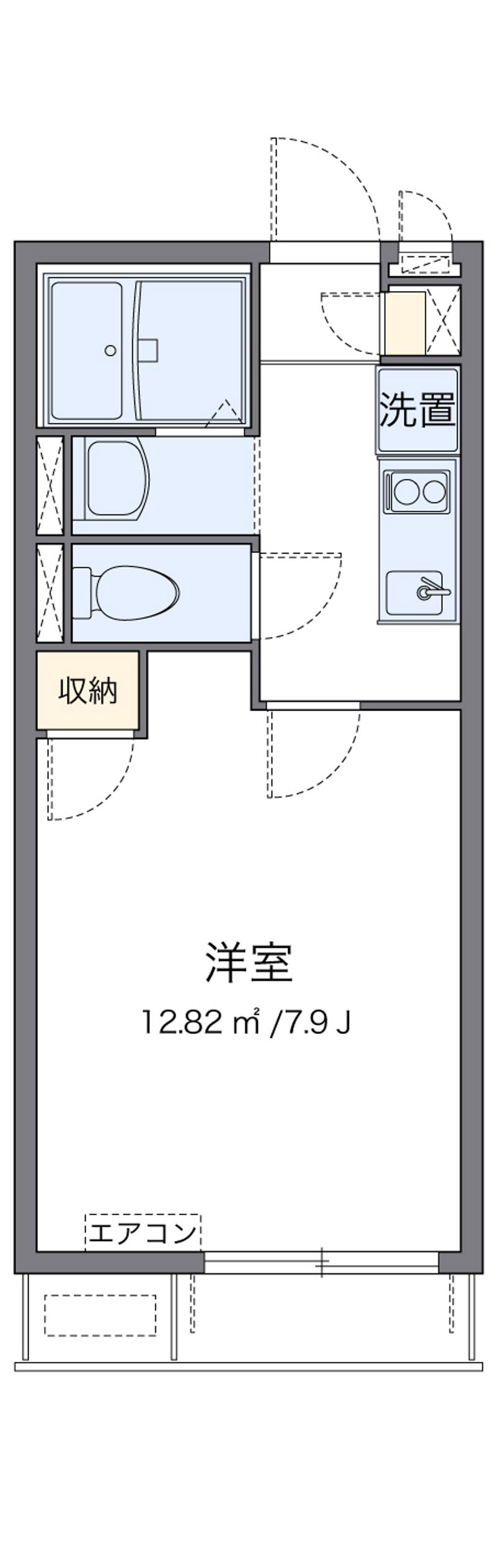 クレイノかなめⅡ 間取り