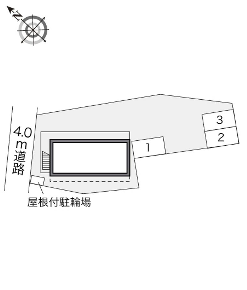 レオパレスＫⅢ 配置図