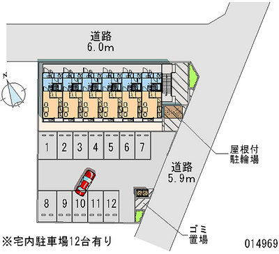 14969 Monthly parking lot