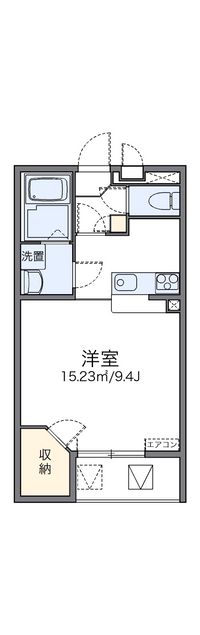 レオネクストヴァルトライゼⅡ 間取り図