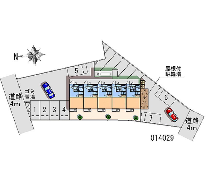 レオパレス永国 月極駐車場