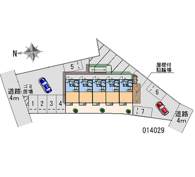 14029 Monthly parking lot