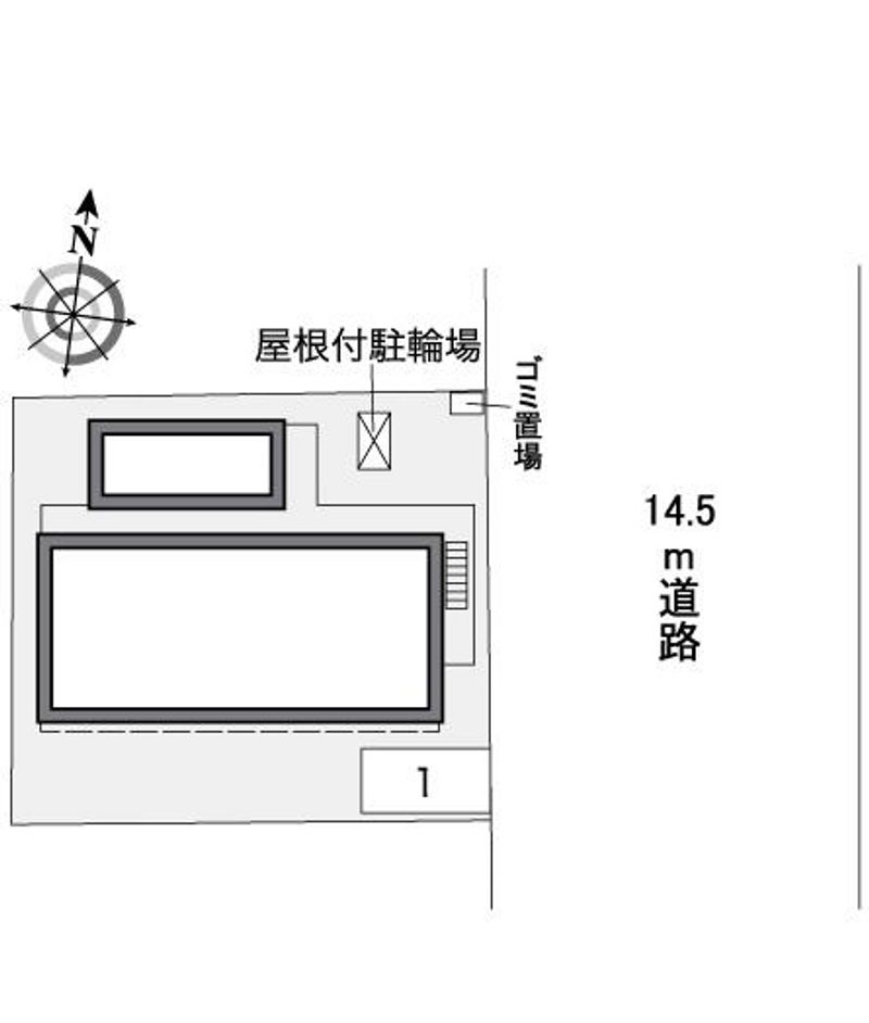 レオパレスコメット 配置図