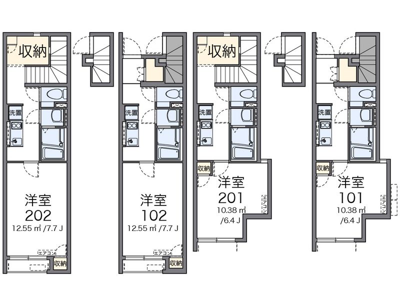 クレイノソルジェンテ 間取図
