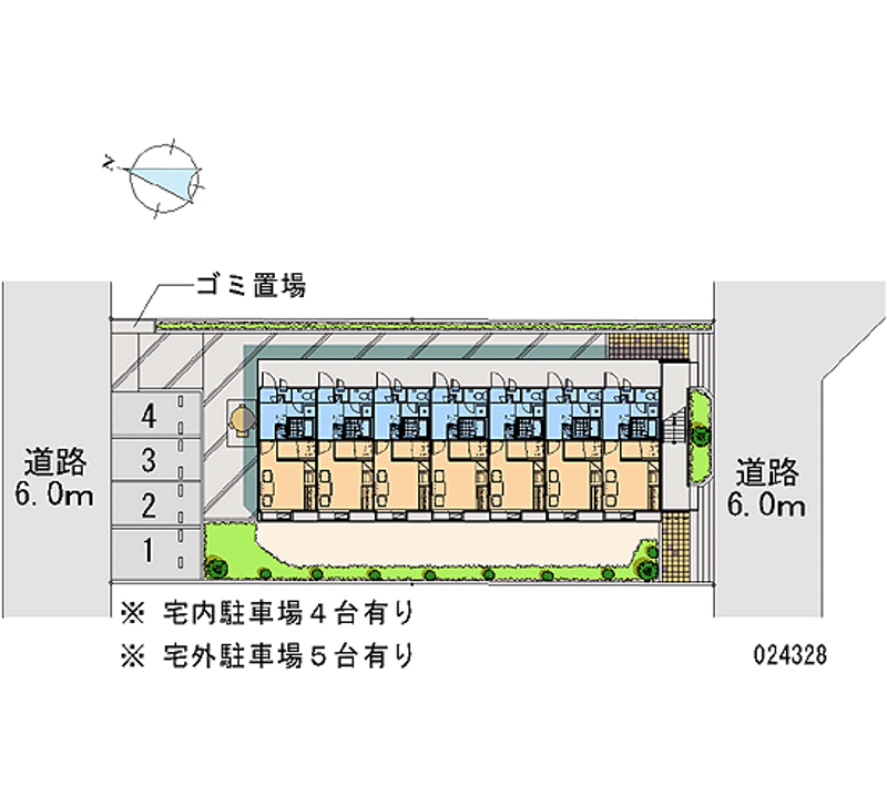 24328月租停车场