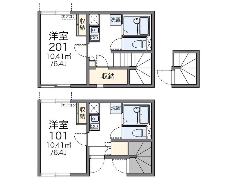 レオネクストＡｓｔｙＦｉｏｒｅ 間取図