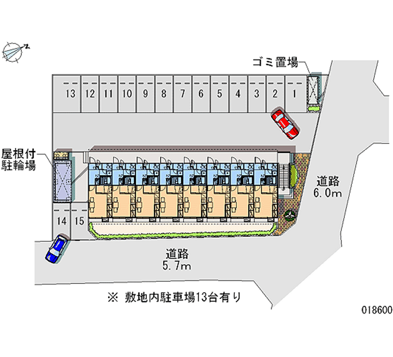 18600月租停车场