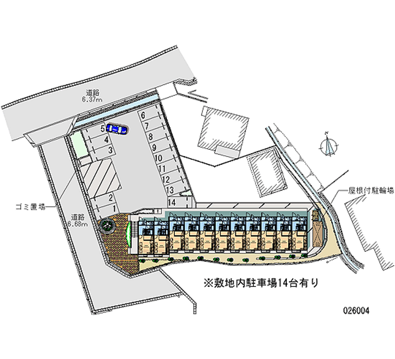 26004 bãi đậu xe hàng tháng