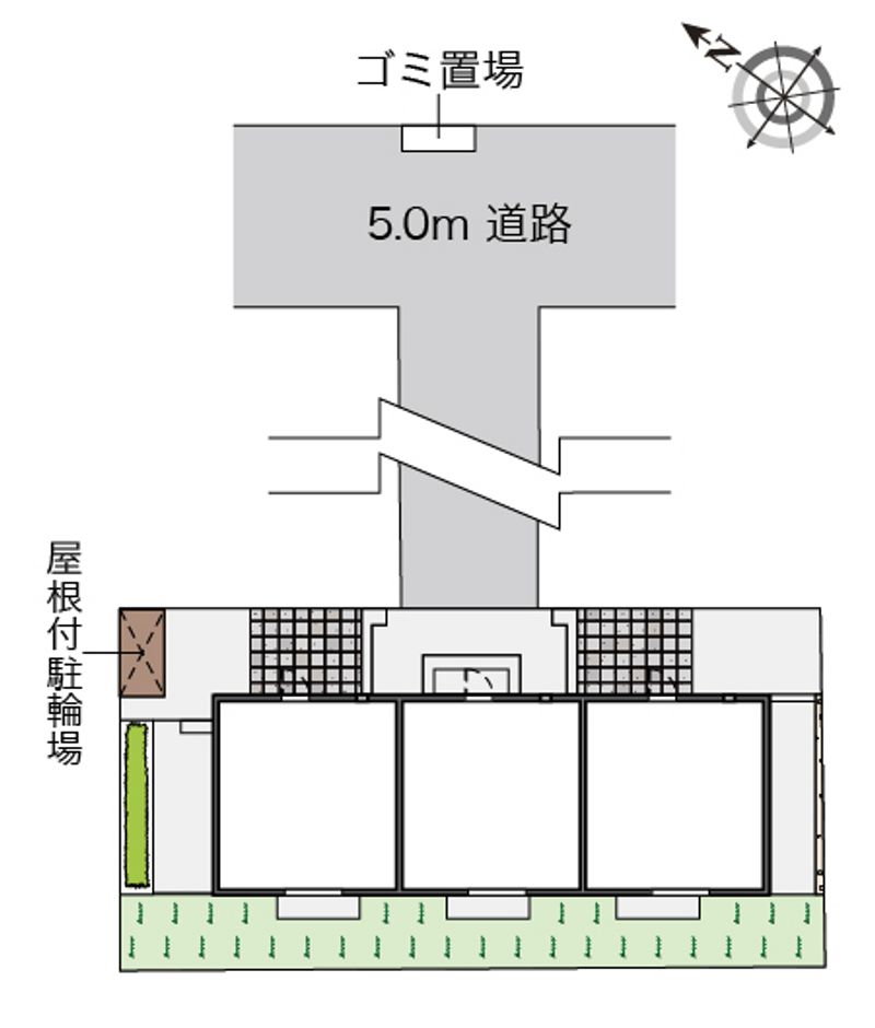 レオネクストアザミ 配置図