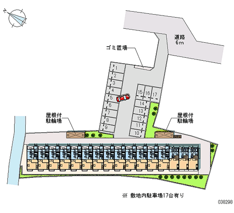 38298月租停车场