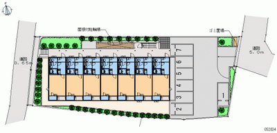 52034 Monthly parking lot