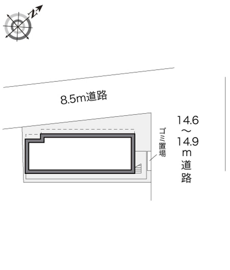 レオパレスプランタン 配置図