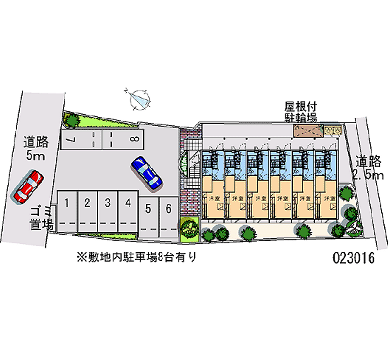 23016月租停車場