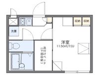 レオパレスエミオン 間取り図