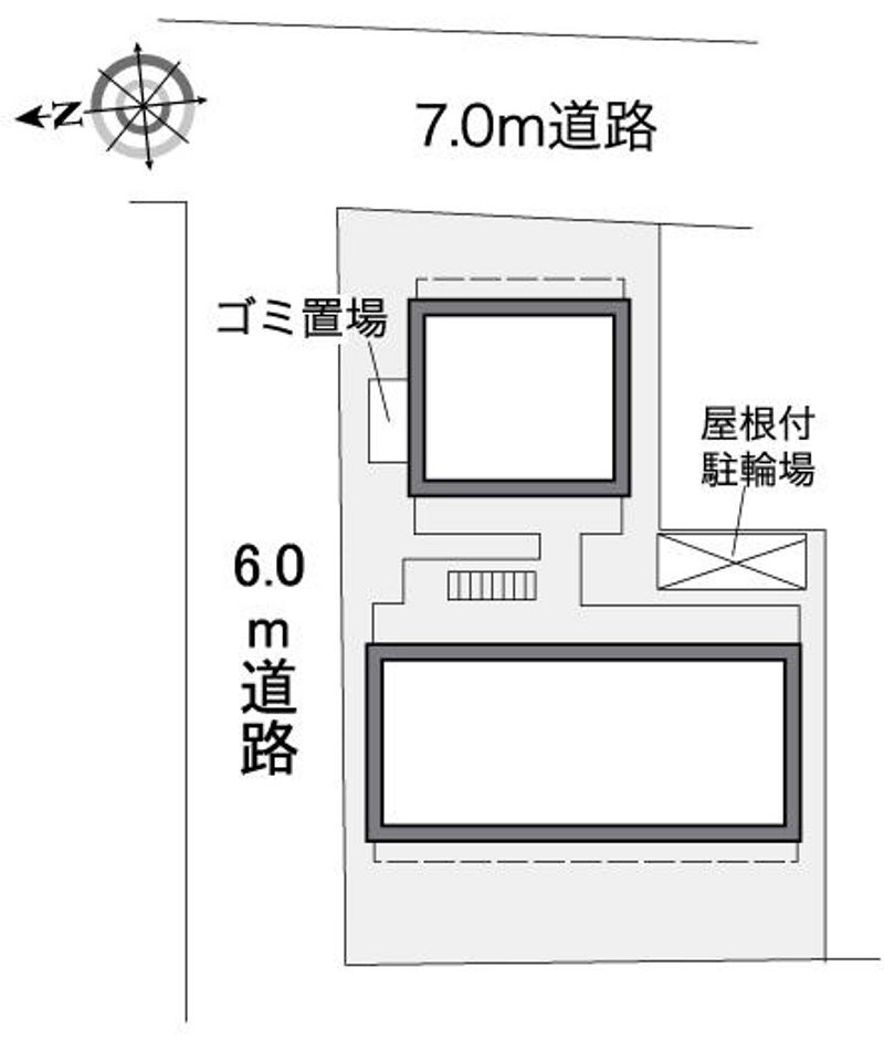 レオパレスコモード 配置図