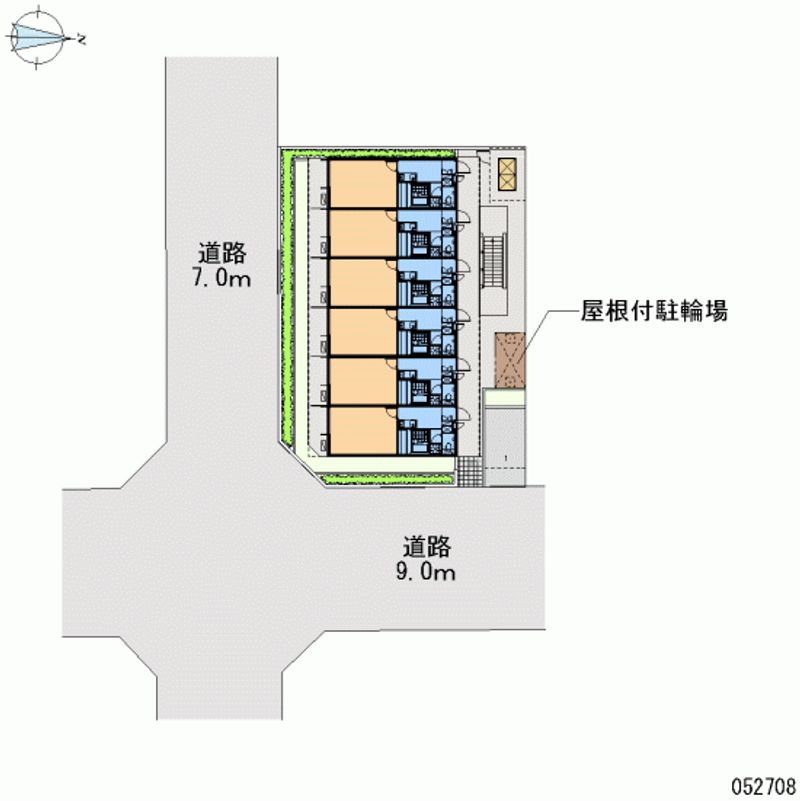レオネクスト東郷通Ⅱ 区画図