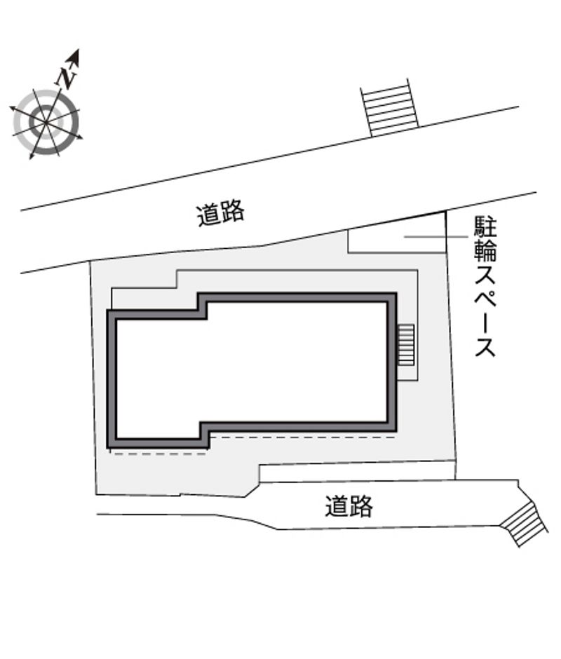 レオパレスあすなろ 配置図