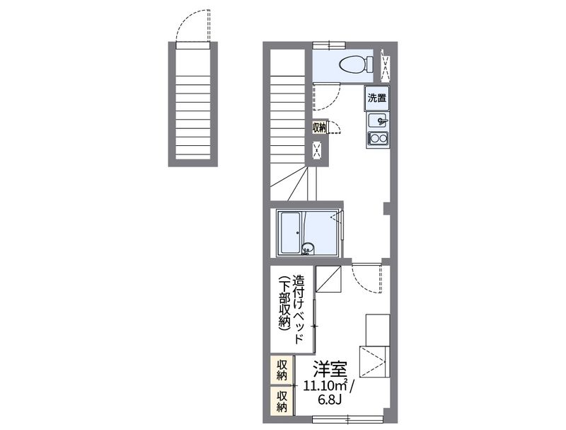 レオパレス松本 間取り
