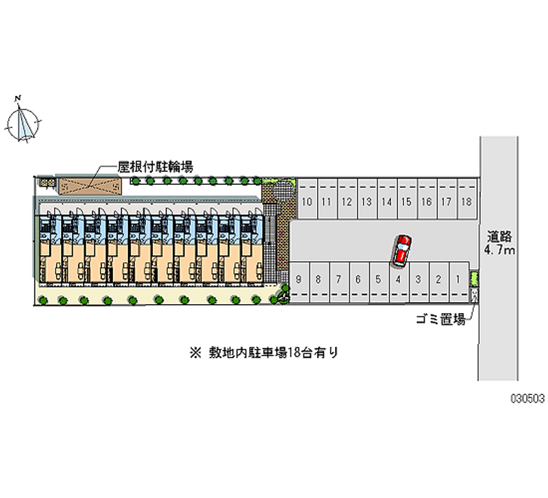 30503月租停車場