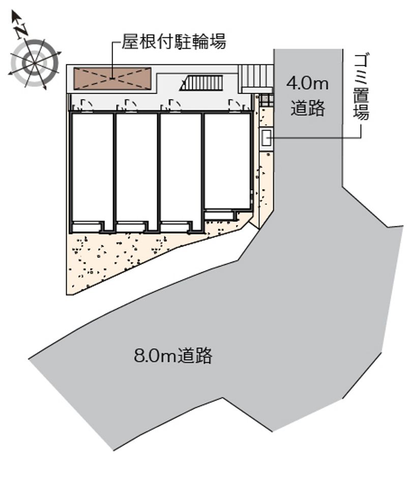 クレイノアベニューⅢ 配置図