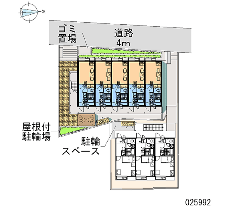 レオパレスアモール 区画図