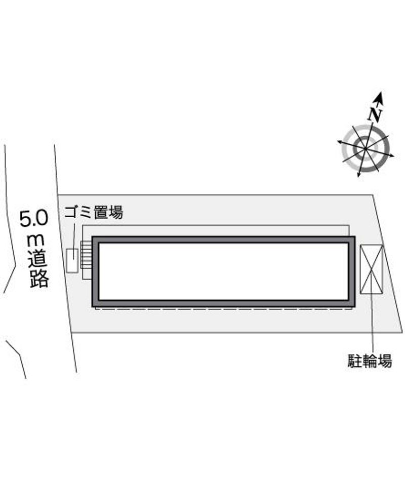 レオパレスアイリス 配置図
